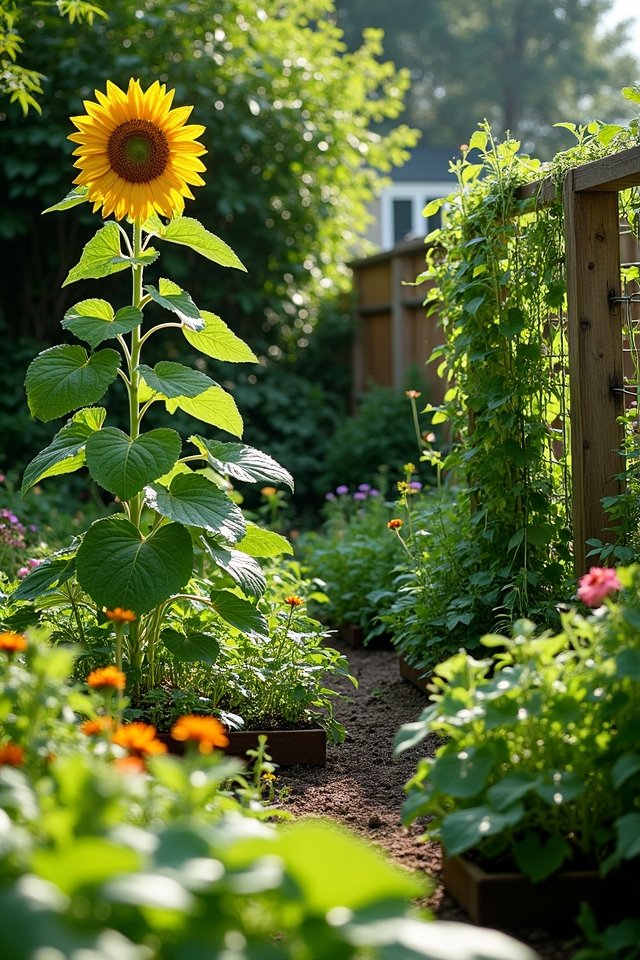 companion planting for efficiency
