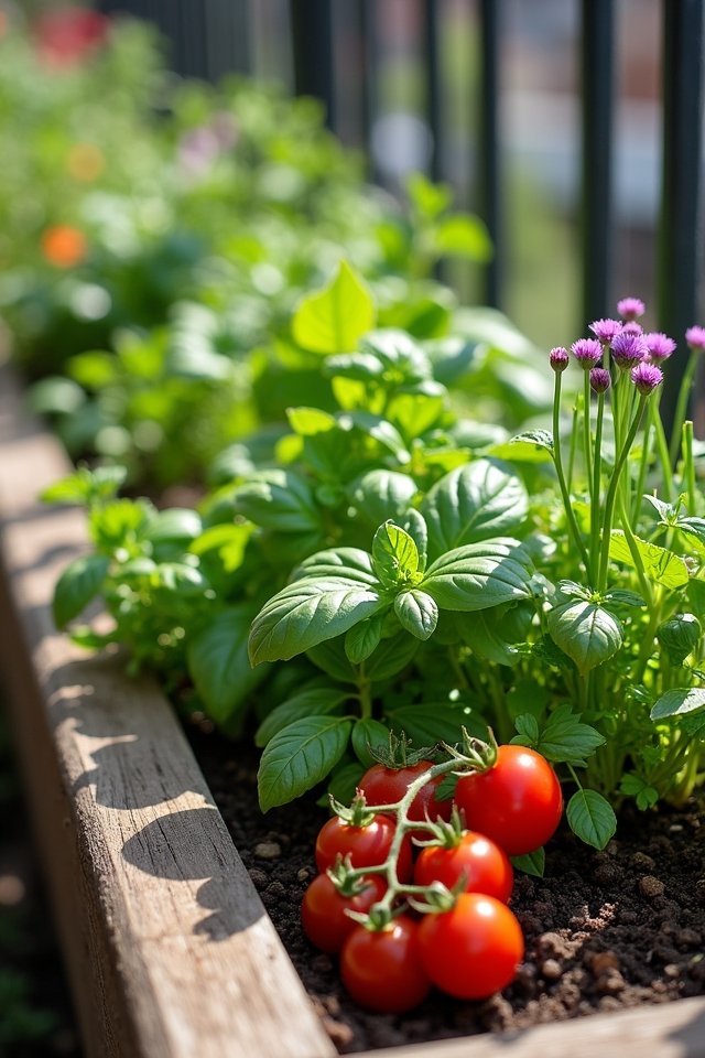 companion planting maximizes growth