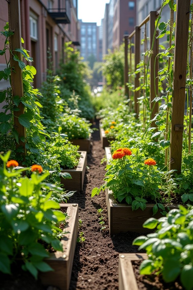 companion planting maximizes space