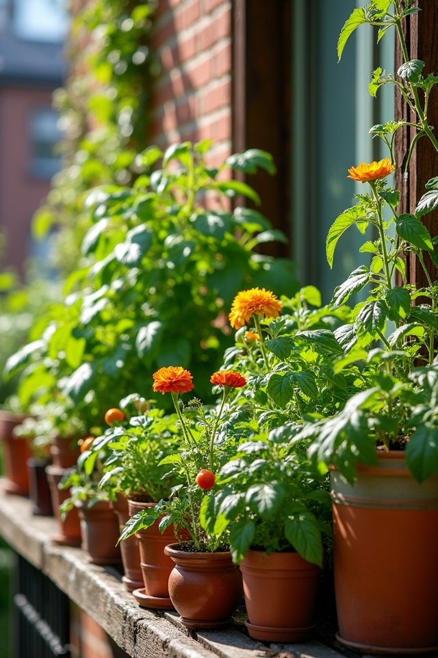 companion planting maximizes space