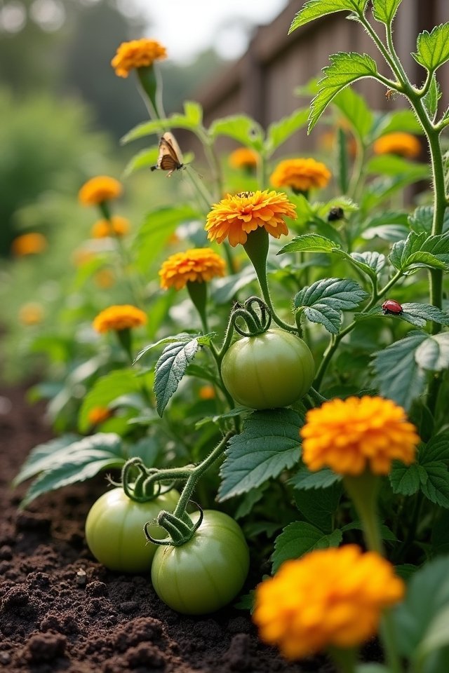 companion plants deter pests
