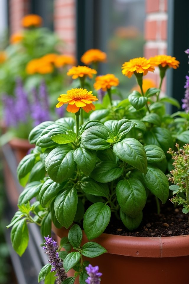 companion plants for containers