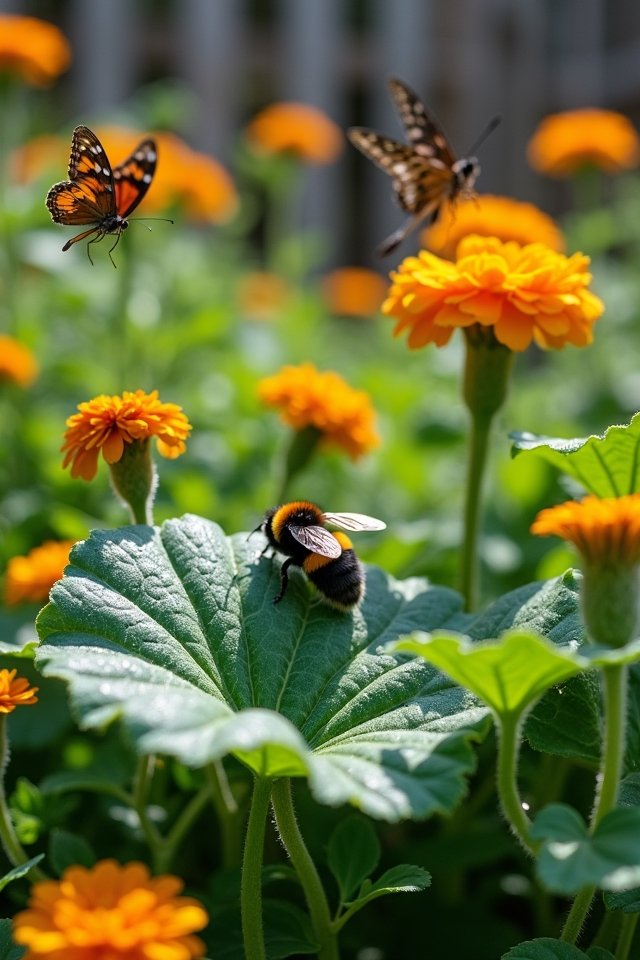 companion plants reduce chemicals