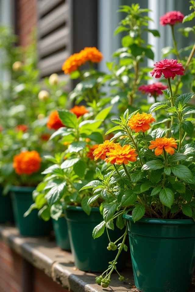 compatible plants for balconies