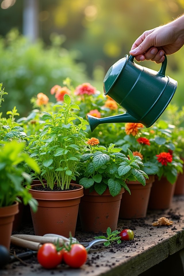 container garden maintenance tips