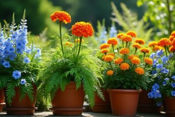 container gardening companion plants