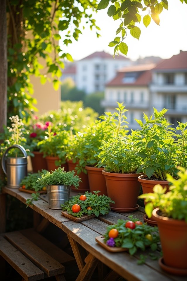 container gardening for flavor