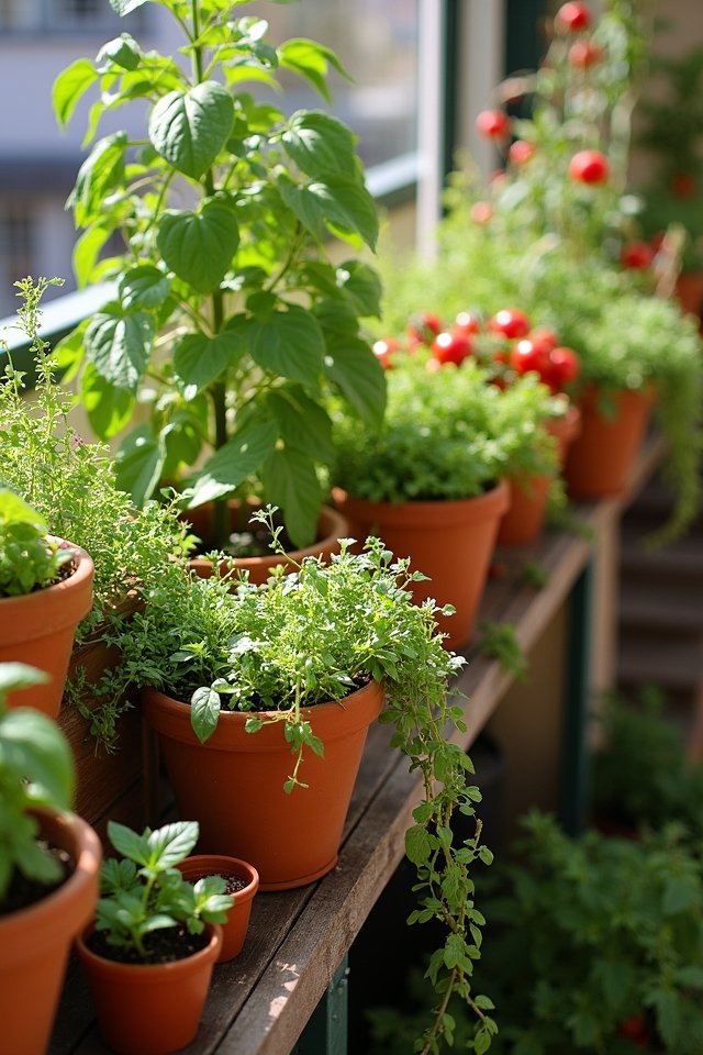 container gardening for small spaces