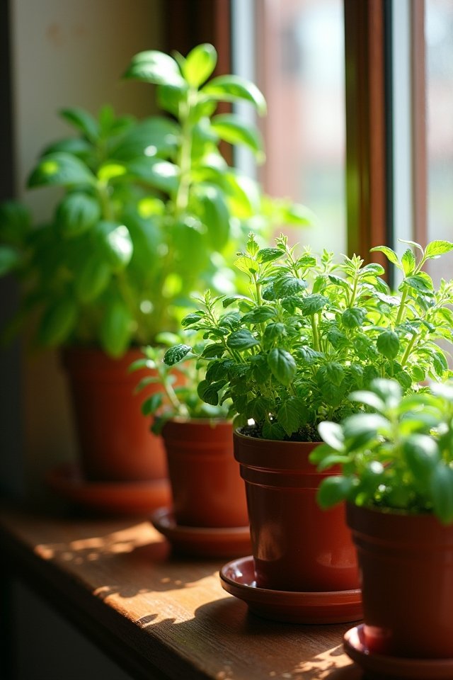 container selection for herbs