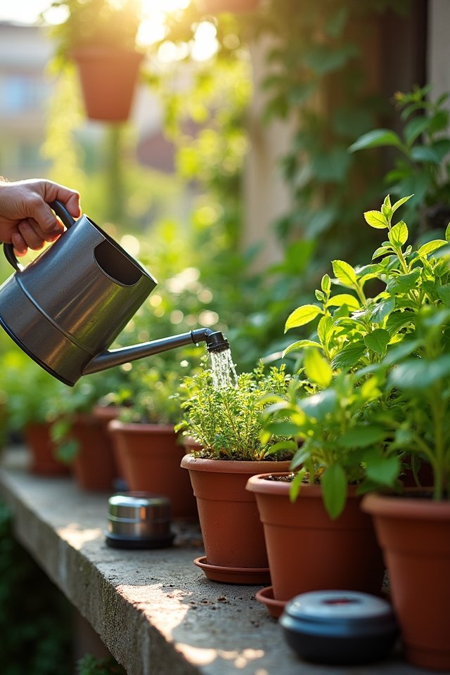 container watering techniques guide