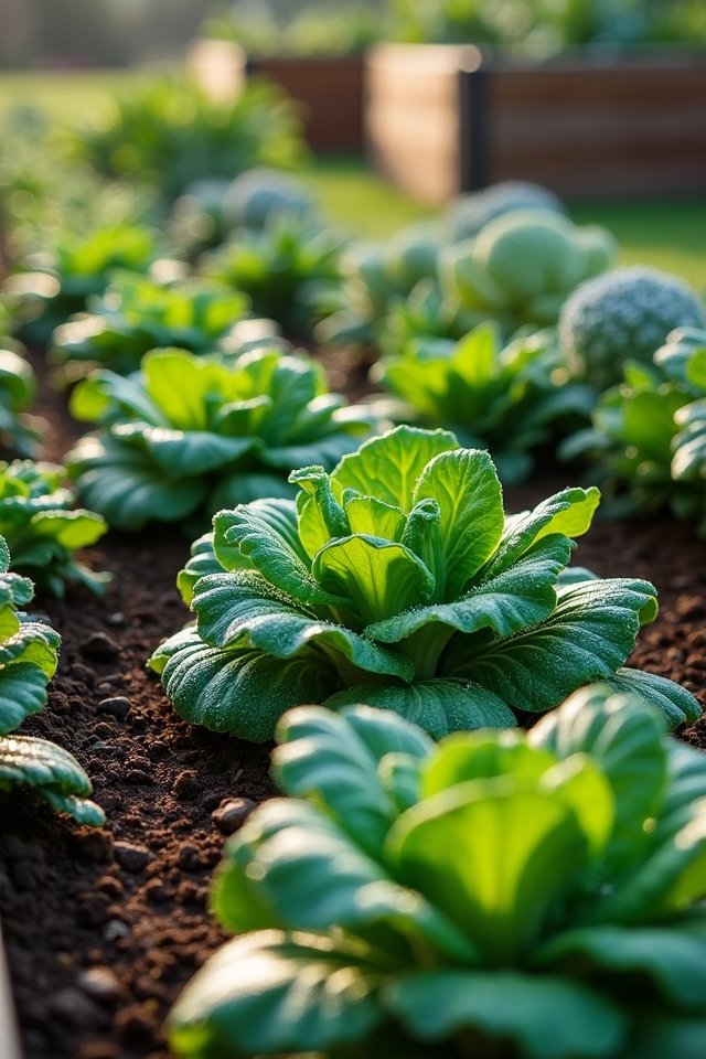cool season crop gardening tips