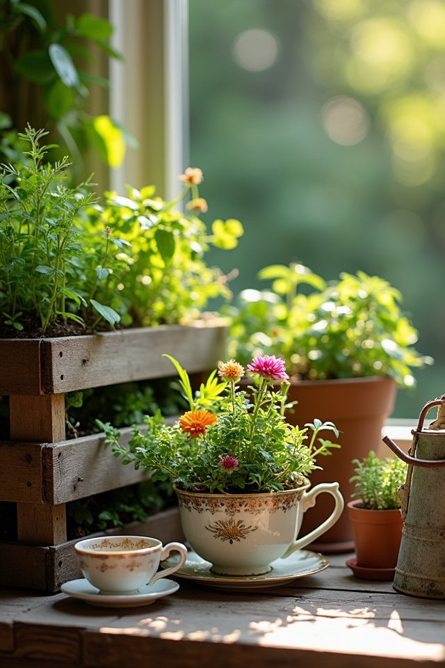 creative container gardening ideas