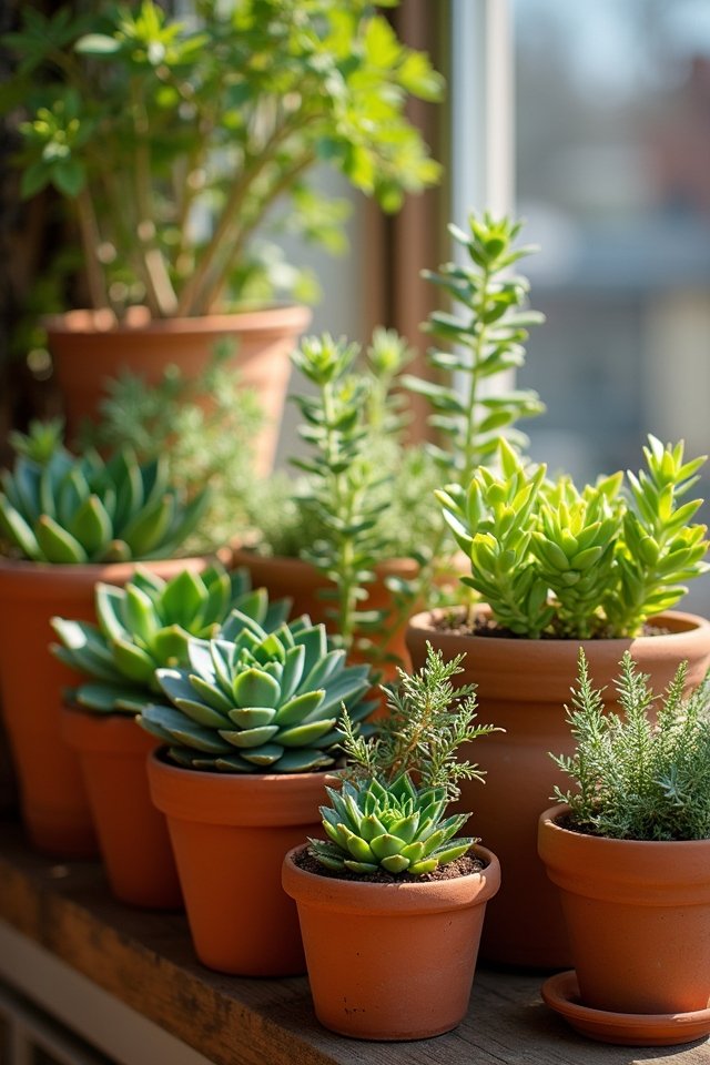 creative pots for small spaces