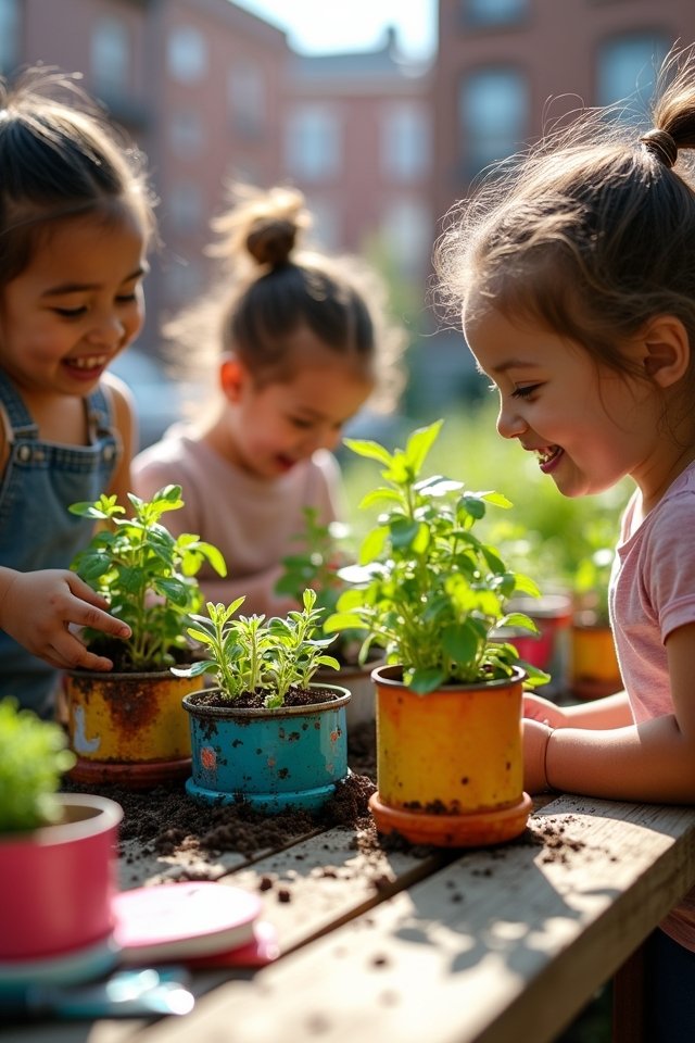 creative recycling for gardening