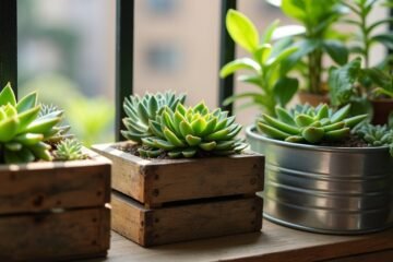 creative small space planters