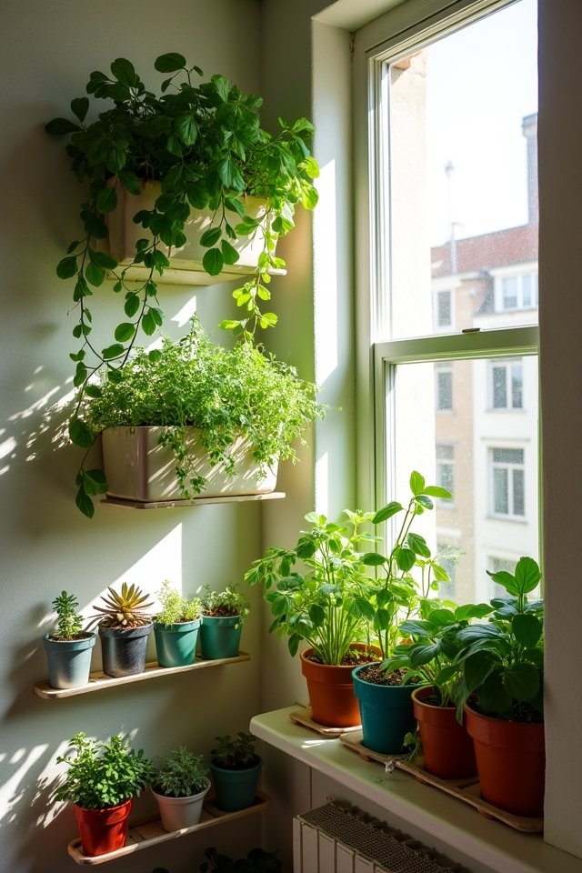 creative space saving planters