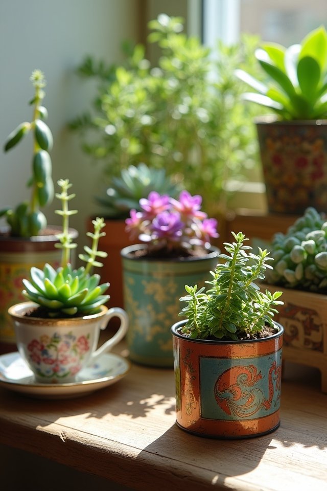 creative upcycled planting ideas