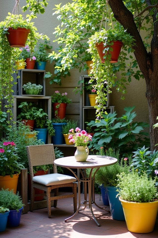 creative urban container gardening