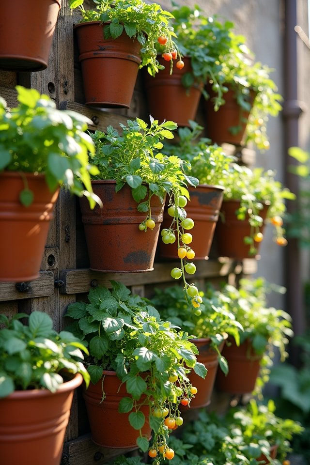 creative vertical gardening containers