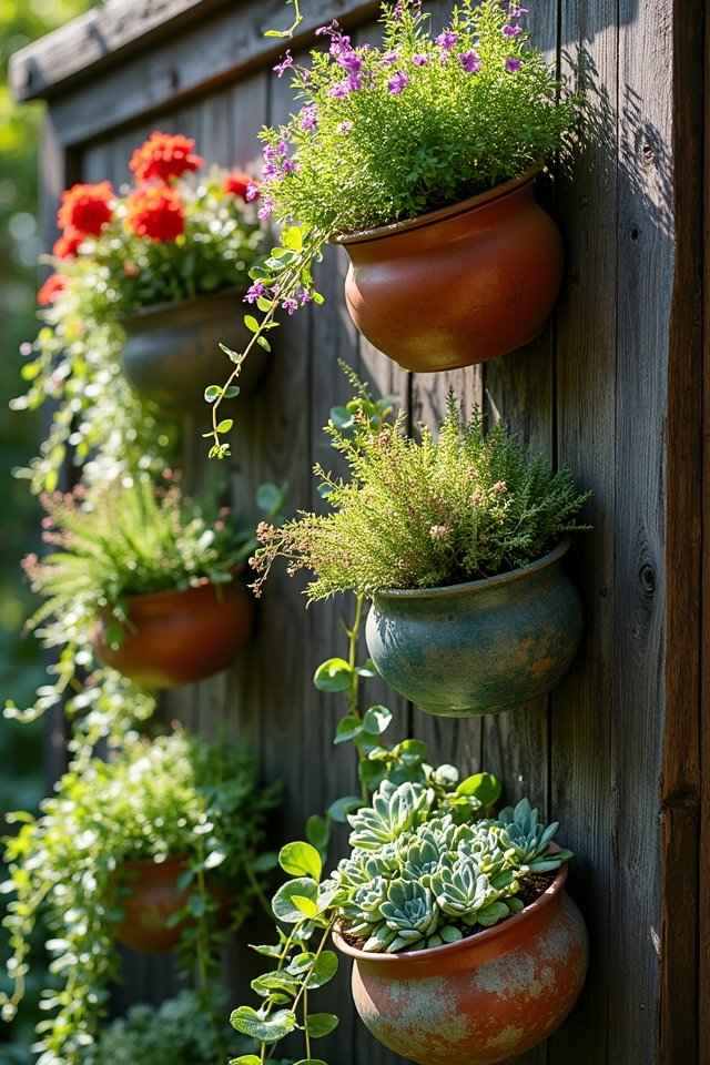 creative vertical planter ideas