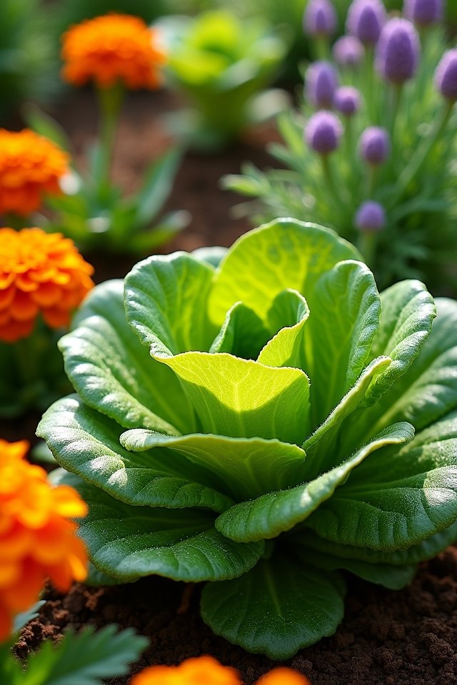 crisp vibrant quick growing greens