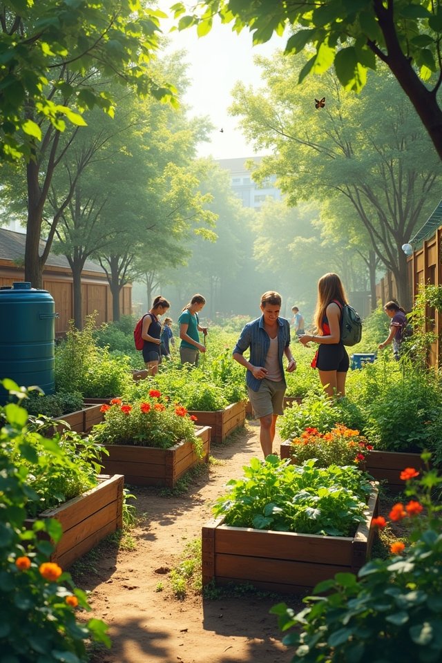 cultivating community through gardening