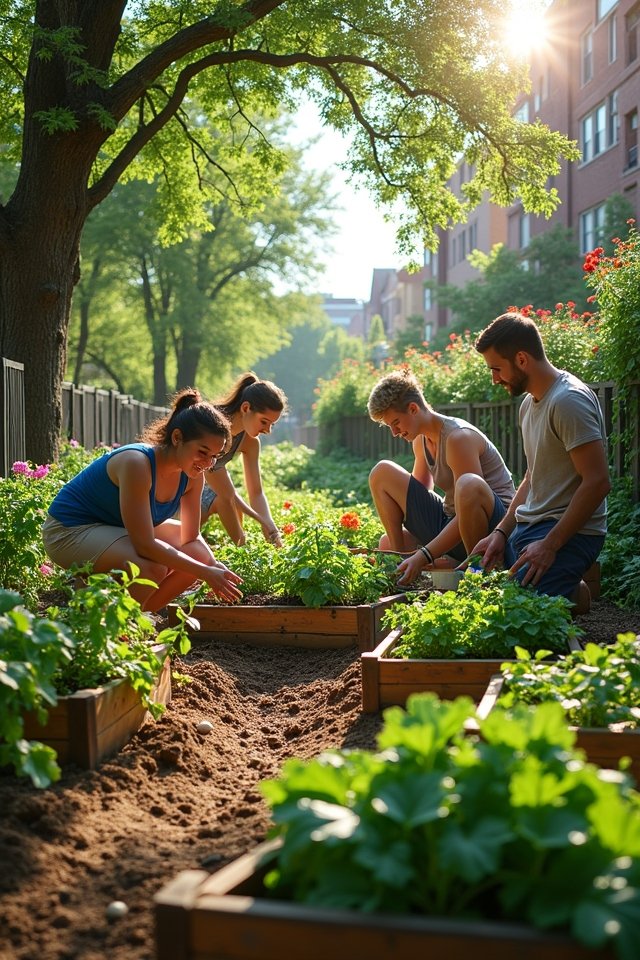 cultivating community through gardening