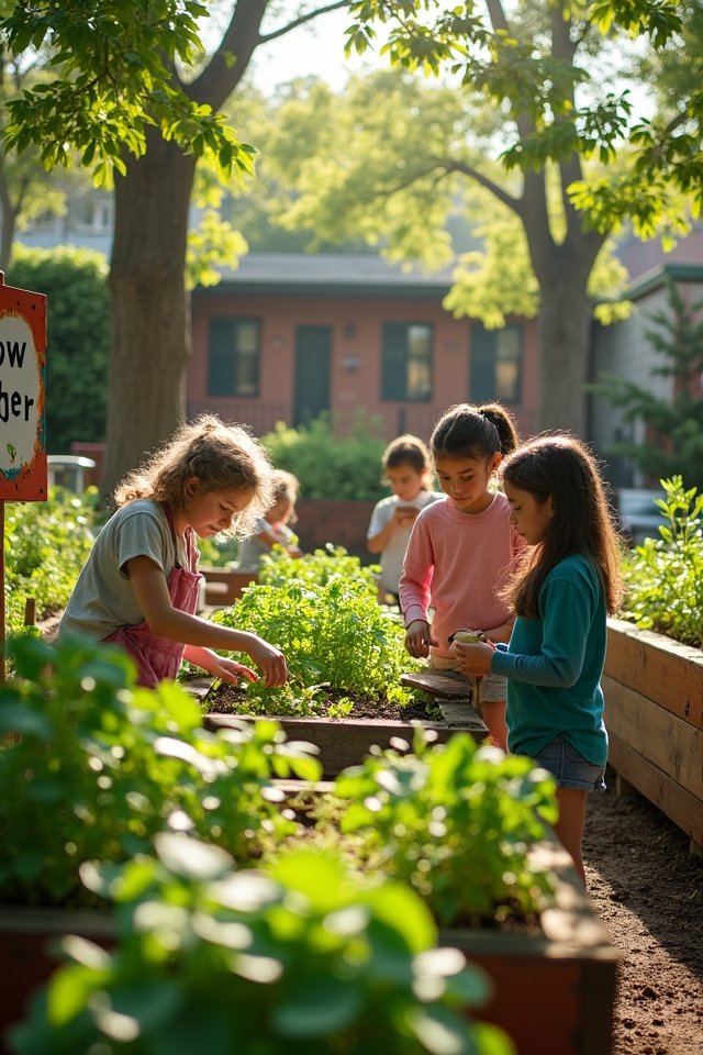 cultivating community through gardening