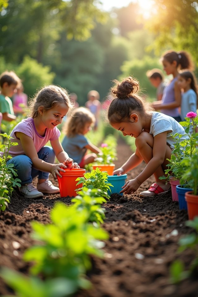 cultivating friendships through gardening