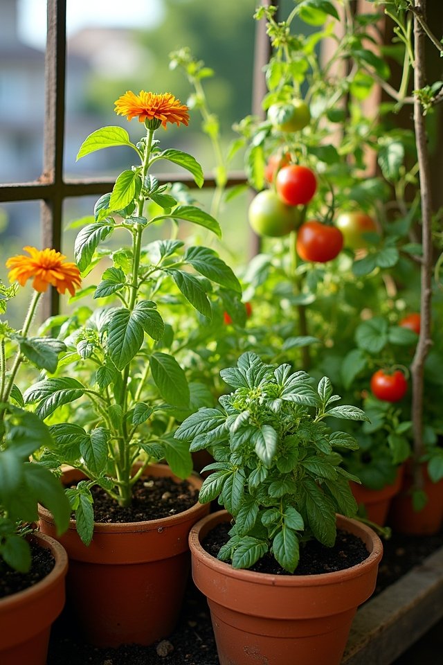 diverse companion plant combinations