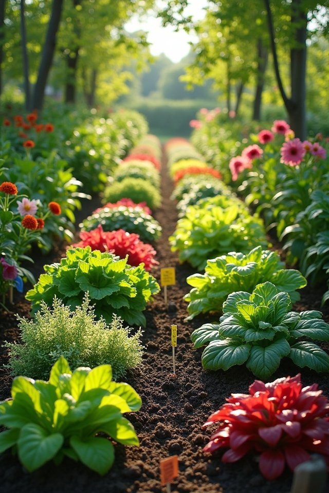 diverse plant families thrive together