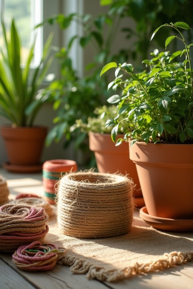 diy hanging planter materials