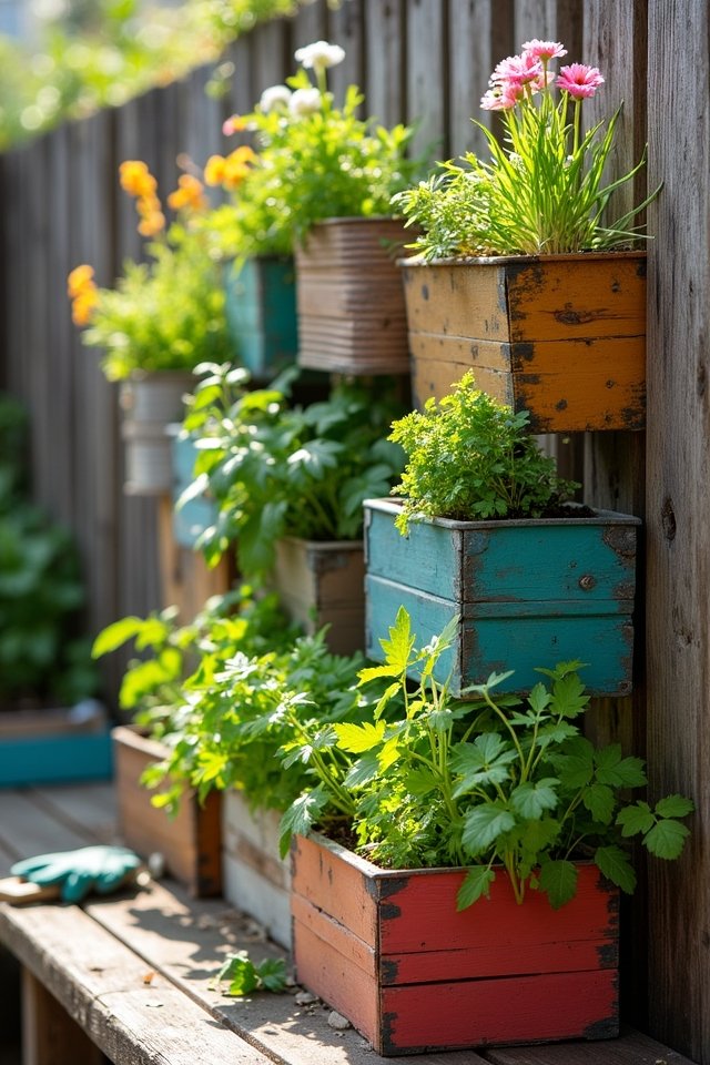 diy vertical gardening materials