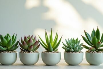 easy care small succulents