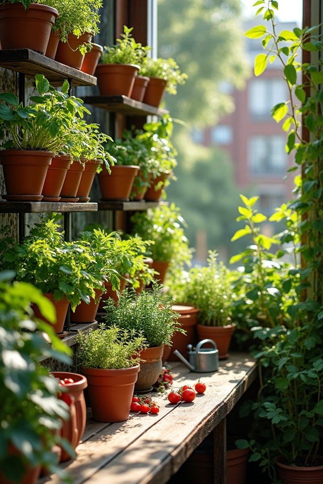edible gardens in small spaces