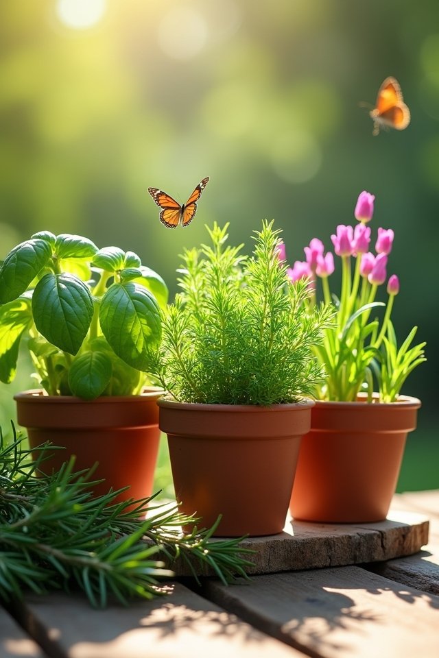 edible plants as decor