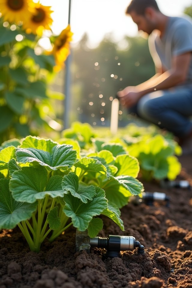 efficient garden watering techniques