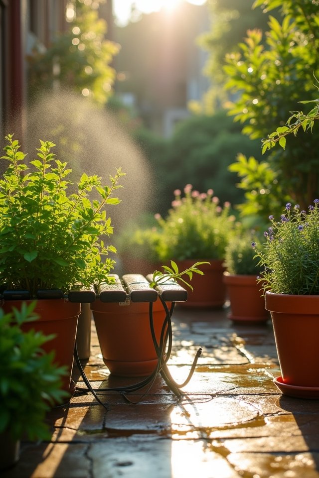 efficient patio watering solutions