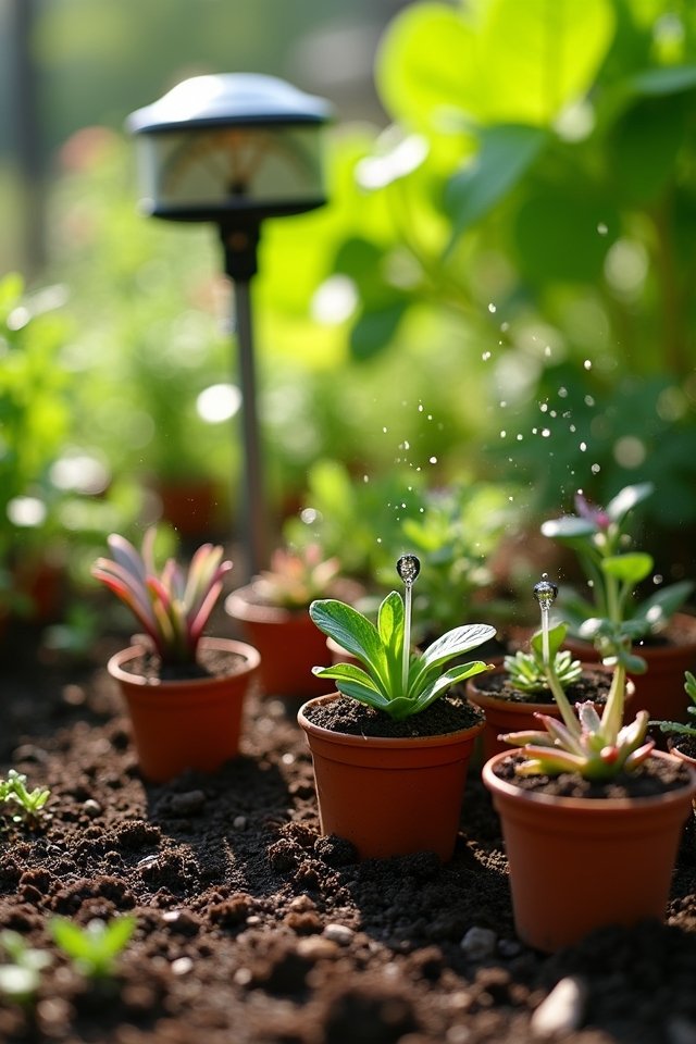 efficient watering for plants
