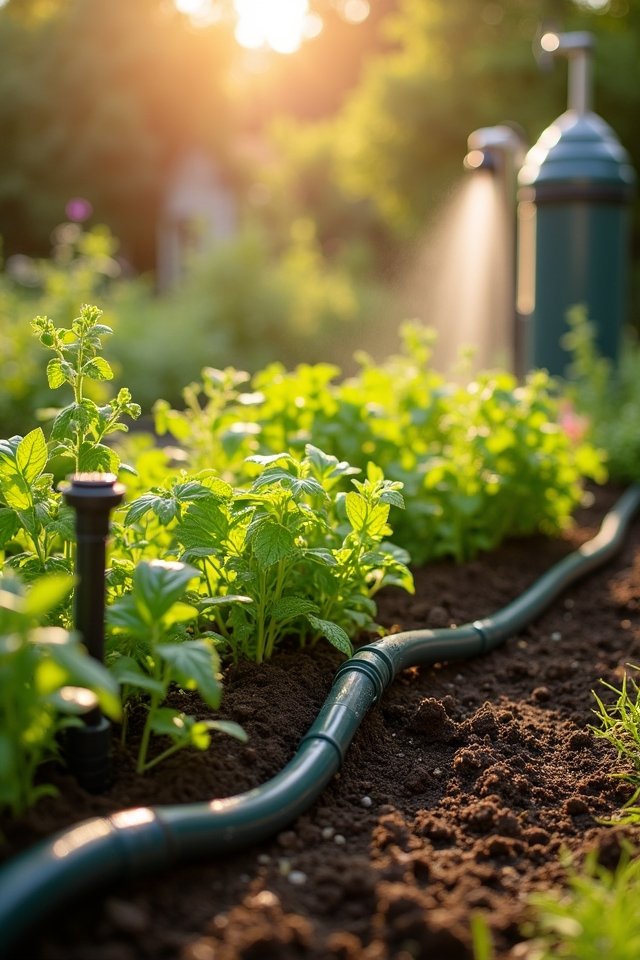efficient watering techniques for gardening