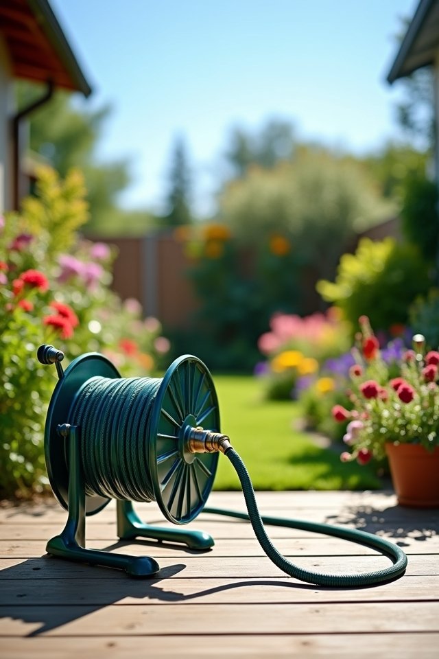 effortless garden hose organization