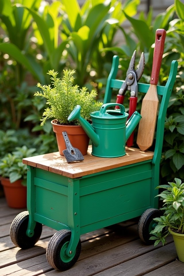 effortless garden tool mobility
