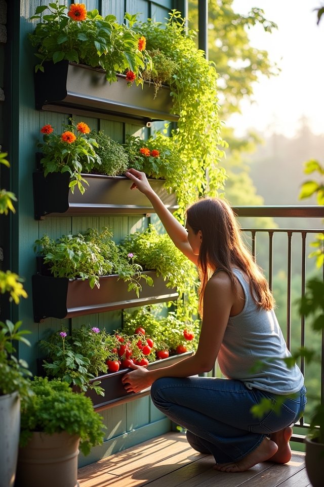 effortless vertical garden maintenance