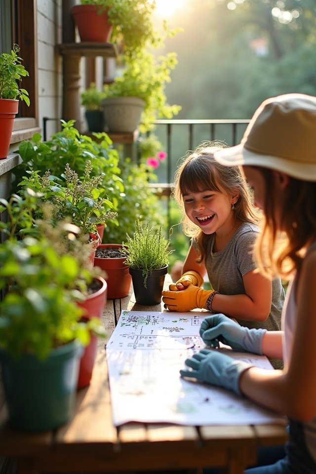 engaging kids in gardening