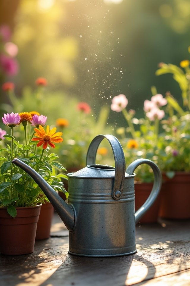 essential lightweight ergonomic watering can