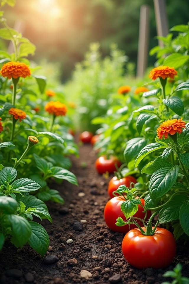 extend harvest with companion planting