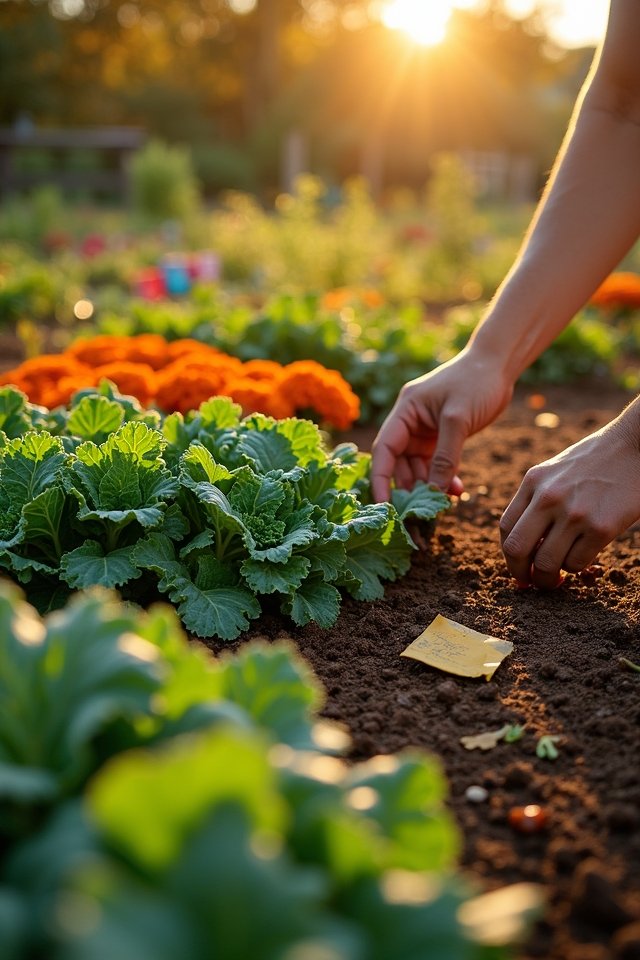 fall planting for small gardens