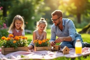 family friendly garden activities