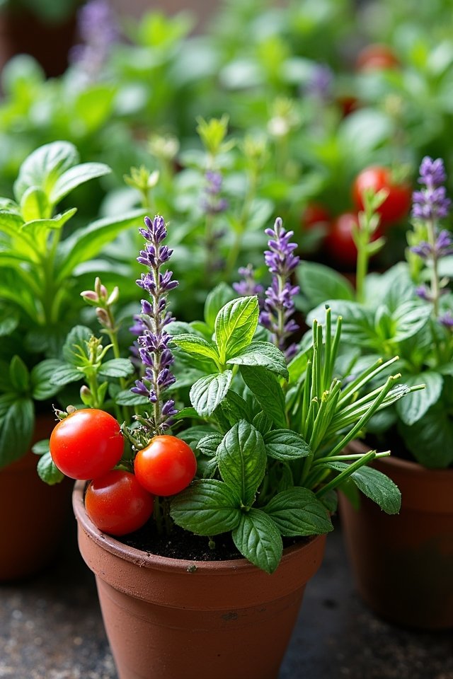 flavorful container gardening options