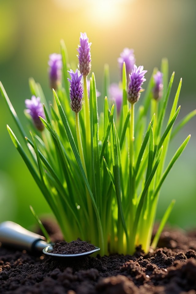 flavorful herb for garnishing